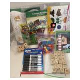 Educational Lot W/ Dry Erase Markers & Activities