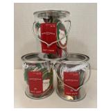 3 Tins Of Holiday Gift Tags.  50 Tags each Tin