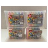 4 Boxes of Sidewalk Chalk. 20 Pieces per box
