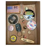 Lot Of Miscellaneous Buttons and Patches
