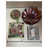4 decorative plates