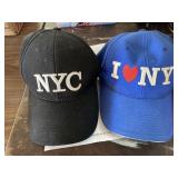 2 New York Adjustable  Caps