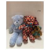 3 Ct. Stuffed Animals