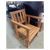 Little wooden rocking chair