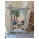 Framed Picture  16 x 32 Inches