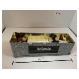 Old grand Dad tin with buttons