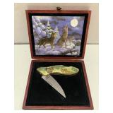 Wolf pocket knife