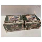 2 box collectible desert storm cards