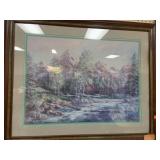 Mountain and cabin picture Lee K