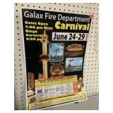 Galax fire department carnival posterApprox
