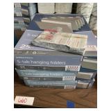 3 hanging tables and paper clips