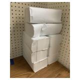 8 folded paper towels