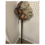 Vntg wooden Horse w/Wheels