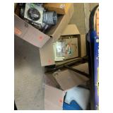 Group lot 3 boxes misc w/coolers, plumbing