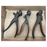 3pc. Vintage Saw-Set.  1 Morrill brand. USA. 95.