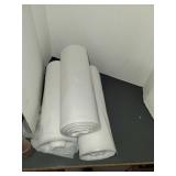3 Rolls Clear Trash Bags 55-60 Gallon