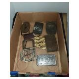 Flat of Belt Buckles