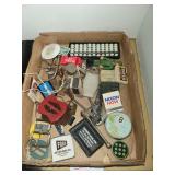 Misc Flat of Items/Buttons/Keychains Etc
