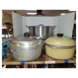 1 Cnt Dutch Ovens & 12 Qt Stock Pot