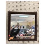 Mirror w/Wood Frame