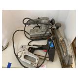 Tool Lot/Electric Sander, Air Sander, Staple Guns