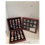 2 Ct. The Red Hat Society Pins w/Cases