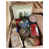 Box of Vntg. Boxes/Bottles