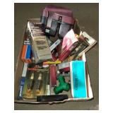 Flat of Spark Plugs  & Automotive Accessories