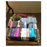 Box of VHS & CD