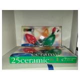 2 Cnt Indoor Outdoor 25 Multi Colored  Ceramic