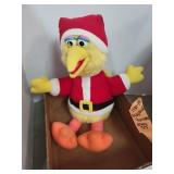 Vntg Big Bird In Santa Suit 1980-1988 Playskool.