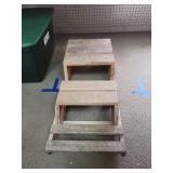 2 Cnt Wood Step Stools  for Kids. Lifts for s