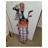 Golf Bag & Golf Clubs