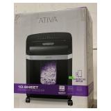 10 Sheet Cross Cut Shredder