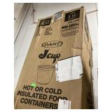 1000 8 OZ Hot or Cole Insulated Food Containers