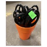 6 Ct. Child Scissors w/Orange Cup