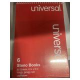6 Pack Steno Books