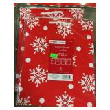 Qty 2 Packages Hallmark Holiday Gift Bags