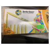 Only 10 ct Bic Brite Liners (2 missing)