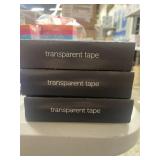 3 Boxes Office Depot Transparent Tape