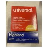 4 Rolls Invisible Tape