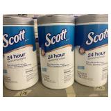 3 Scott Sanitizing Wipes
