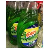 Qty 2 Bottles Gain Manual Pot and Pan Detergent