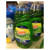 Qty 2 Bottles Gain Manual Pot and Pan Detergent