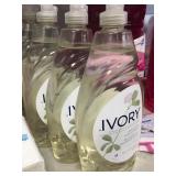 Qty 3 Bottles Ivory Dish Soap