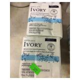 Qty 4 packages Ivory Bar Soap (3 bars per