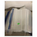 Stack of Gallon Sized Ziploc Baggies