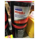 Qty 2 Bottles WypALL Cleaning Wipes