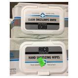 Qty 6 Packages Rico Hand Sanitizing Wipes