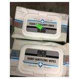 Qty 6 Packages Rico Hand Sanitizing Wipes